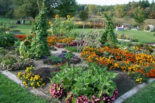 flowerbed design and care Intrinsic Property Services rutland vermont